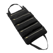 canvas car seat organizer foldable storage bag, view 3 - MRSLM