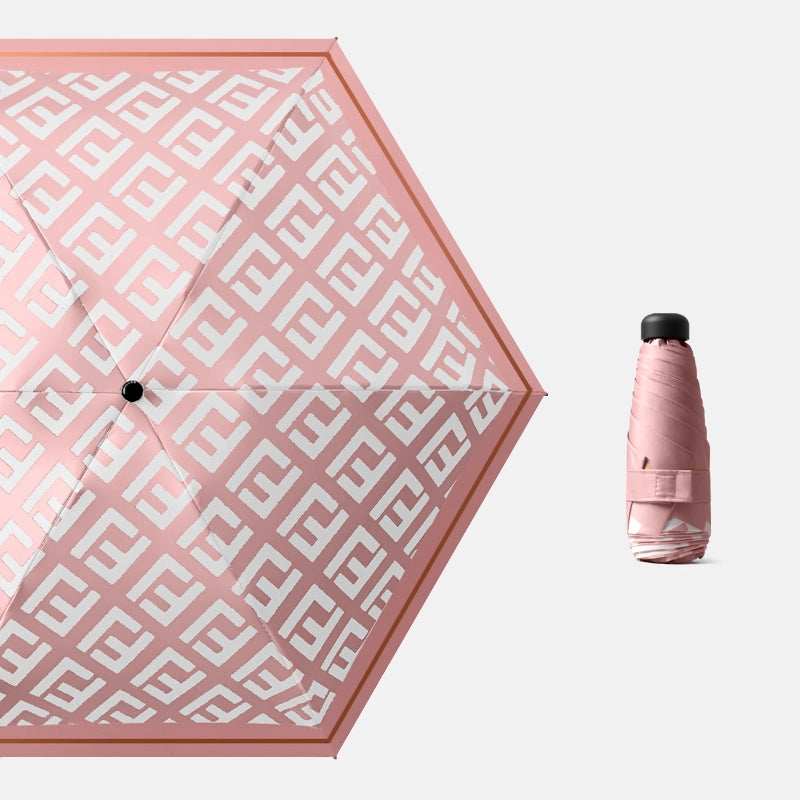 mini folding umbrella for women, view 4 - MRSLM