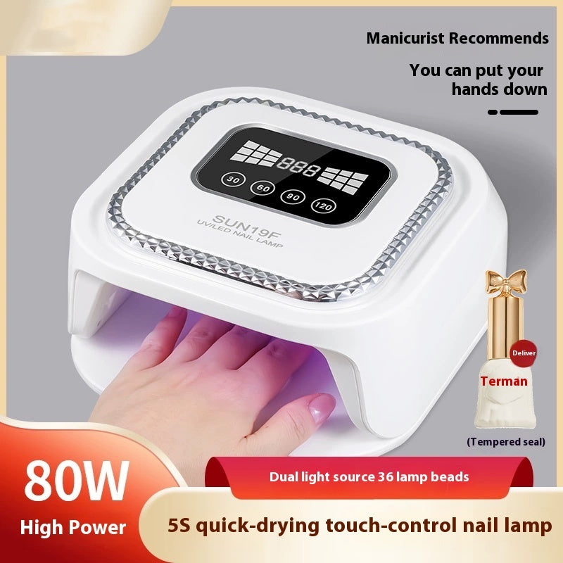 Nail art blue light lamp, view 3 - MRSLM