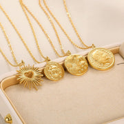 Stainless steel pendant necklaces, view 9 - MRSLM