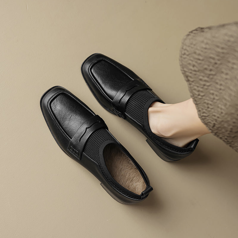 retro leather pumps, view 8 - MRSLM