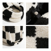 faux fur tote bag, view 8 - MRSLM