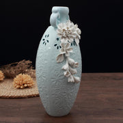 white porcelain vase ornament, view 5 - MRSLM