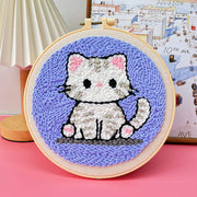 Punch needle embroidery starter kit, view 2 - MRSLM