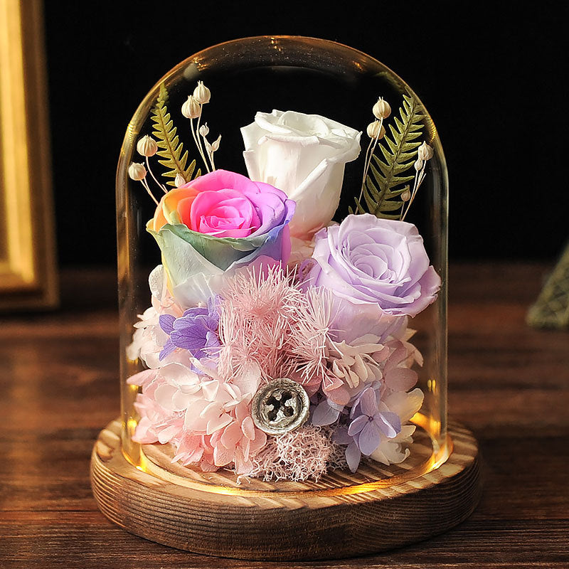 eternal rose under glass cover - MRSLM