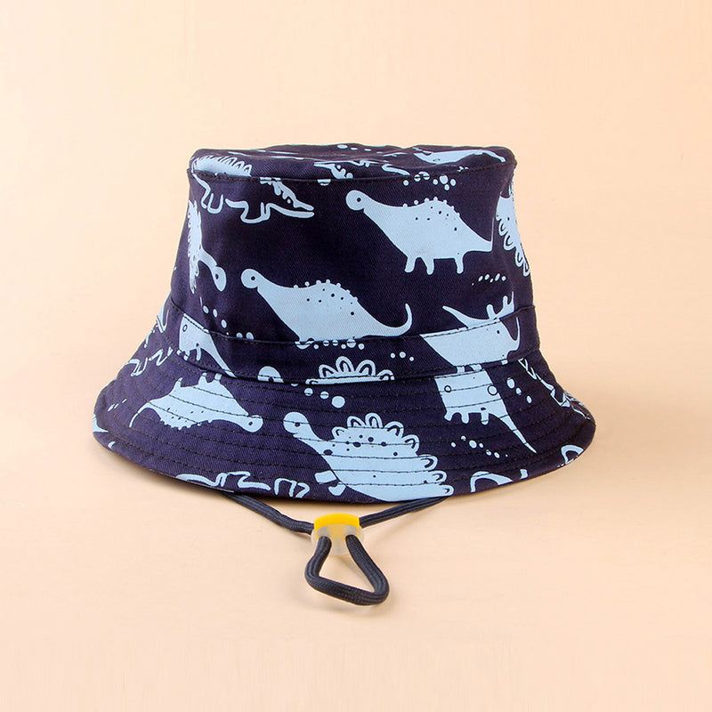 kids dinosaur bucket hat, view 2 - MRSLM