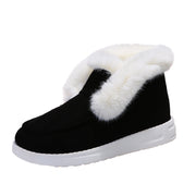 Women's plush winter snow boots, view 2 - MRSLM