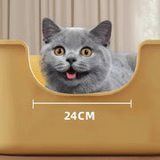 leak proof cat litter basin, view 10 - MRSLM