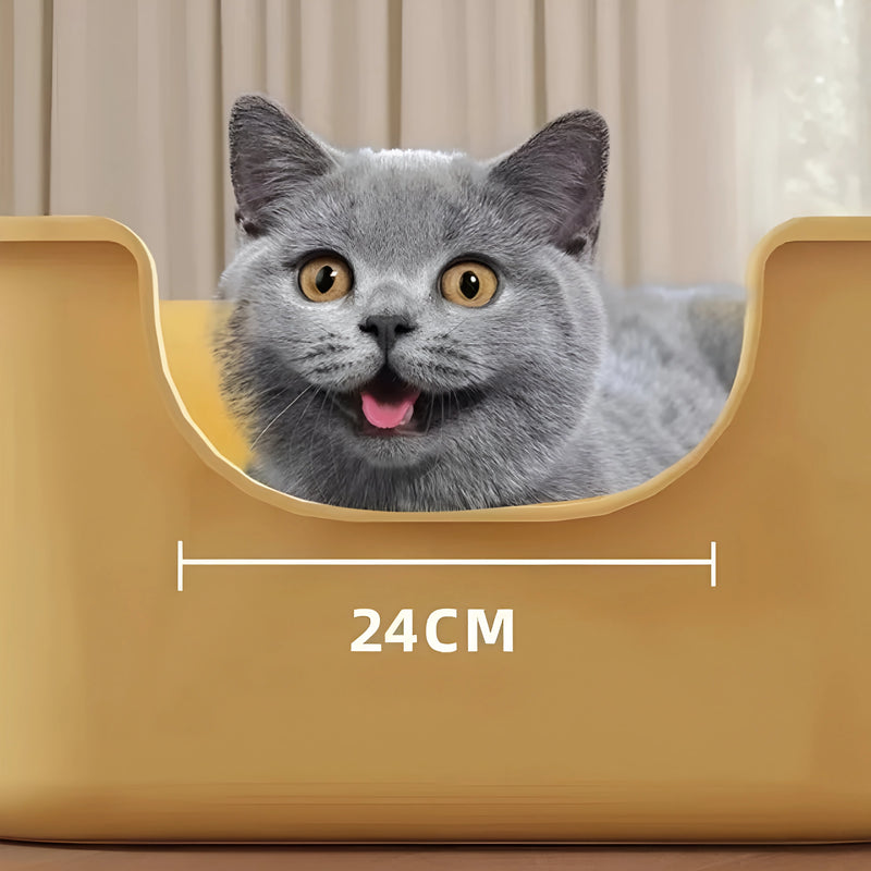 leak proof cat litter basin, view 10 - MRSLM