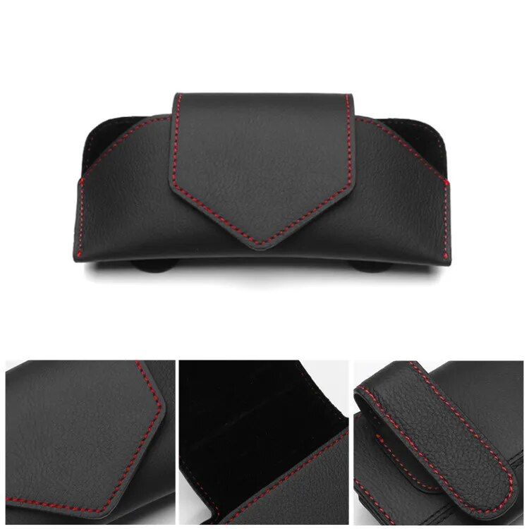 universal car sun visor glasses and accessories holder, view 11 - MRSLM