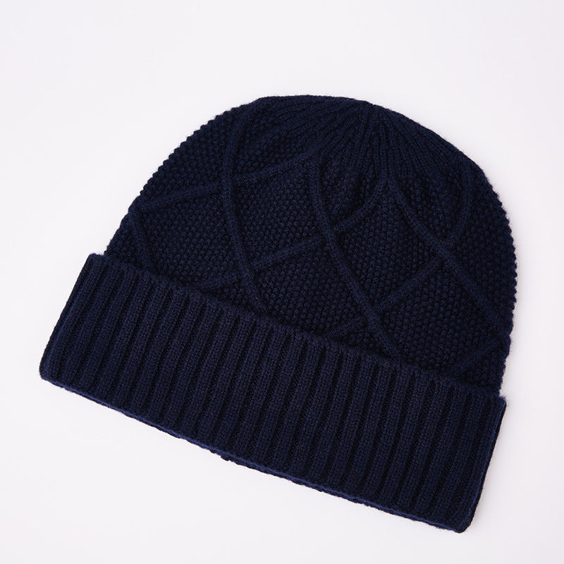 warm knitted wool hat, view 4 - MRSLM