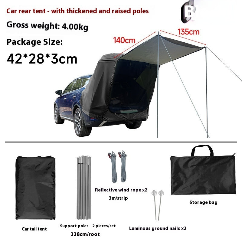 camping rear tent, view 5 - MRSLM