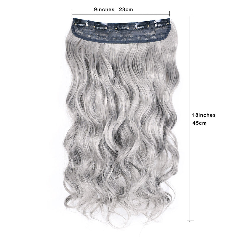 synthetic hair clip-in extension, view 18 - MRSLM
