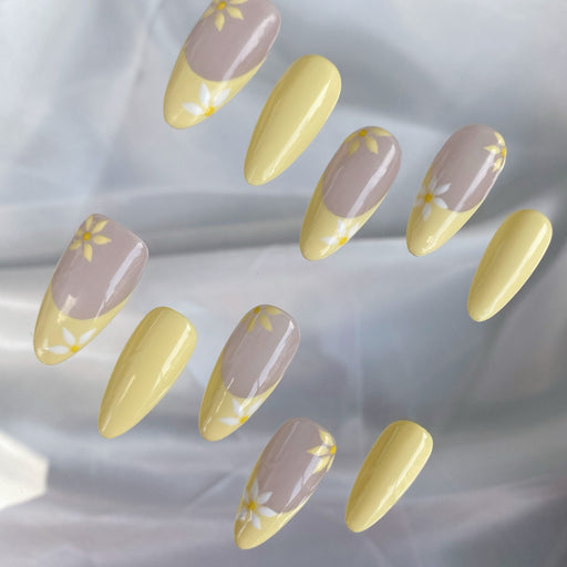 handmade almond nail tips, view 2 - MRSLM