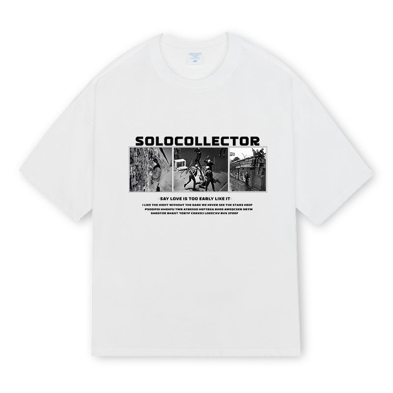 men's loose casual T-shirt, view 5 - MRSLM