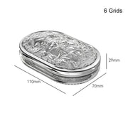 travel mini portable pill box, view 4 - MRSLM