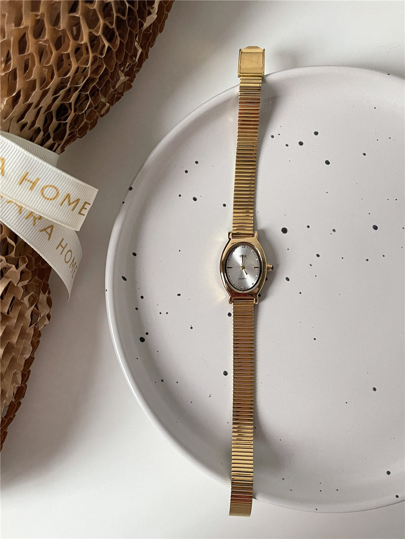 oval quartz watch for women, view 10 - MRSLM