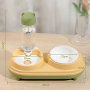 pet cat bowl with high foot, view 4 - MRSLM