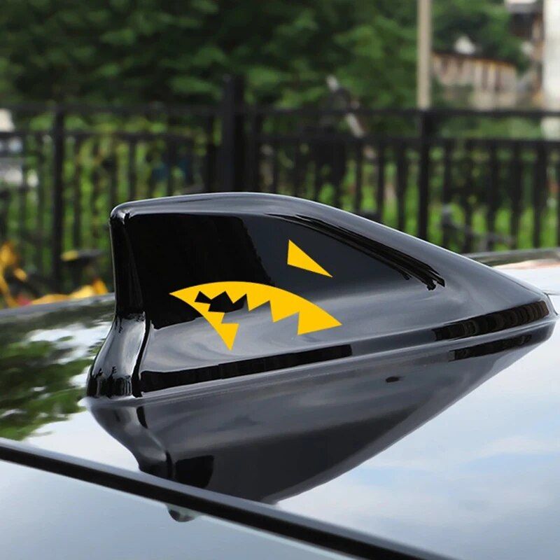 shark mouth car decal, view 7 - MRSLM