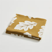 floral jacquard cotton throw blanket, view 2 - MRSLM