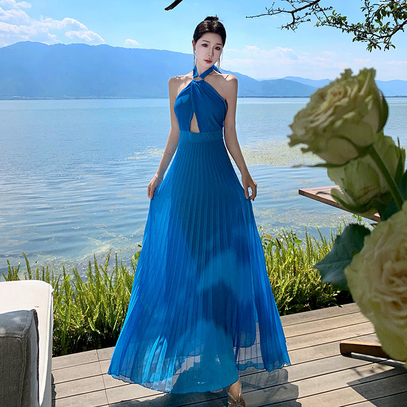 Elegant halter dress - MRSLM