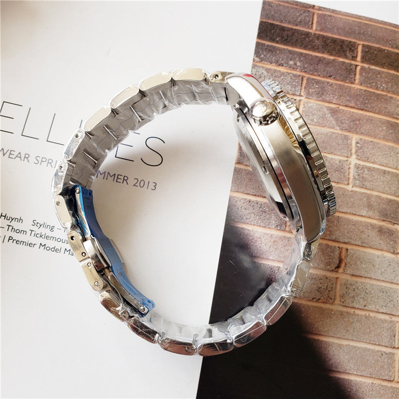 men's two-eye calendar quartz watch, view 5 - MRSLM