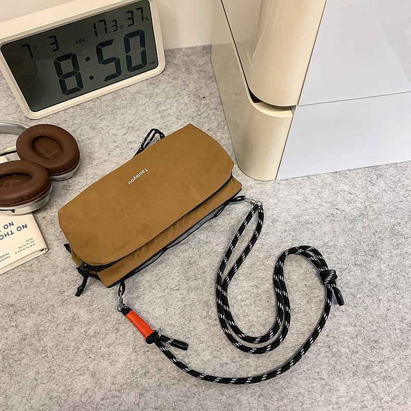 nylon crossbody phone bag, view 4 - MRSLM