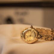 Women's small round vintage-style watch - MRSLM