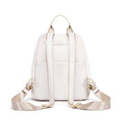 cream leather backpack, view 6 - MRSLM