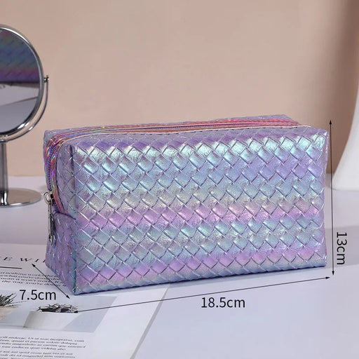 waterproof pu travel cosmetic bag, view 5 - MRSLM