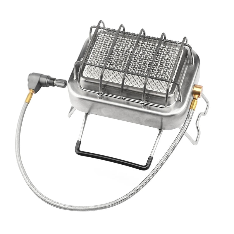 portable infrared camping gas burner, view 2 - MRSLM