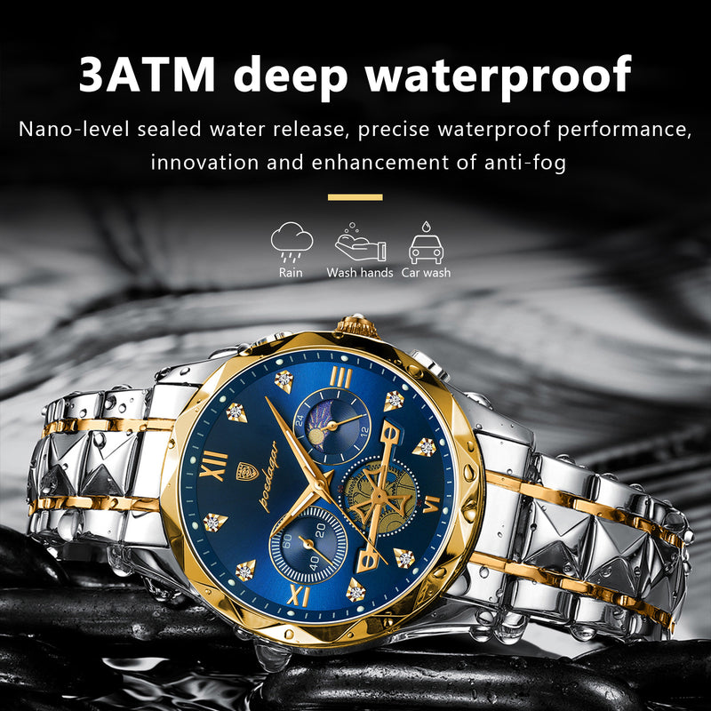 Men's chronograph watch, view 12 - MRSLM