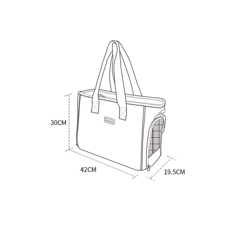 small animal carrier backpack, view 9 - MRSLM