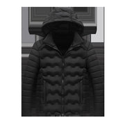 men's hooded cotton-padded jacket, view 2 - MRSLM