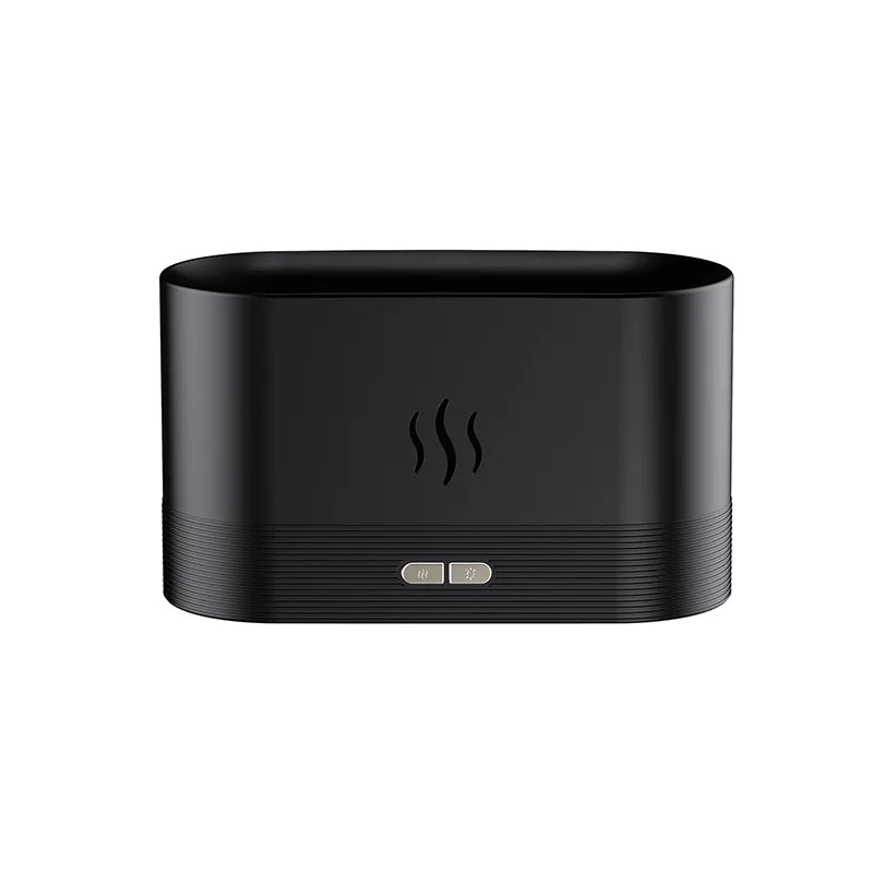 usb essential oil diffuser with 3d flame, view 2 - MRSLM