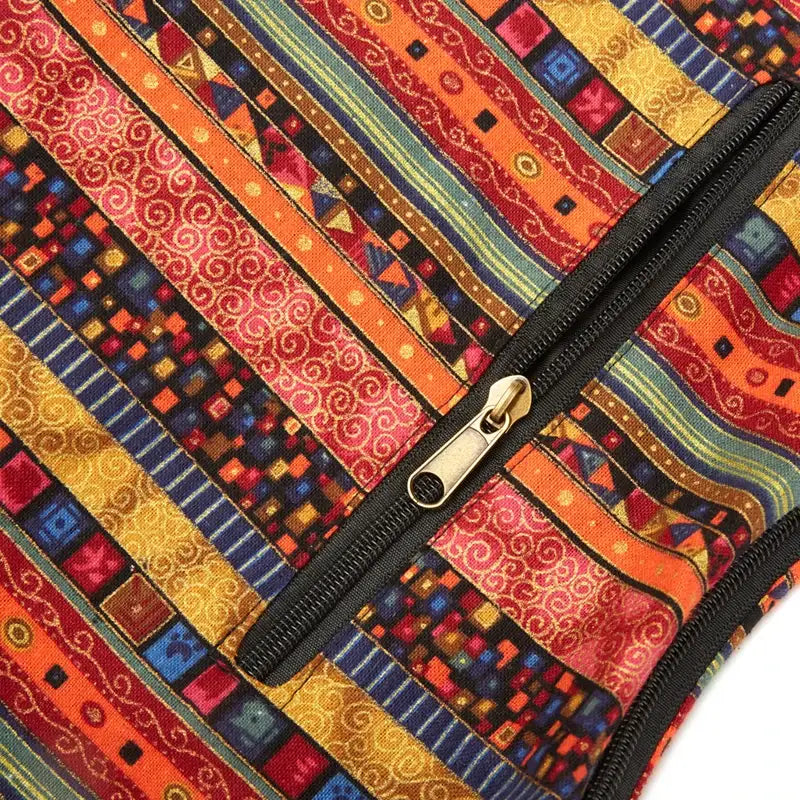bohemian vintage canvas shoulder bag, view 8 - MRSLM