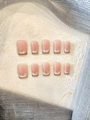 french retro gradient nail stickers, view 4 - MRSLM