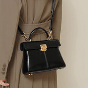 leather crossbody bag with scarf, view 4 - MRSLM