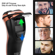 cordless electric shaver for men, view 5 - MRSLM