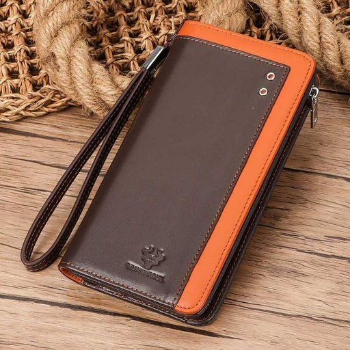 men's rfid leather wallet - MRSLM