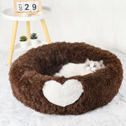 cozy clamshell cat bed, view 7 - MRSLM