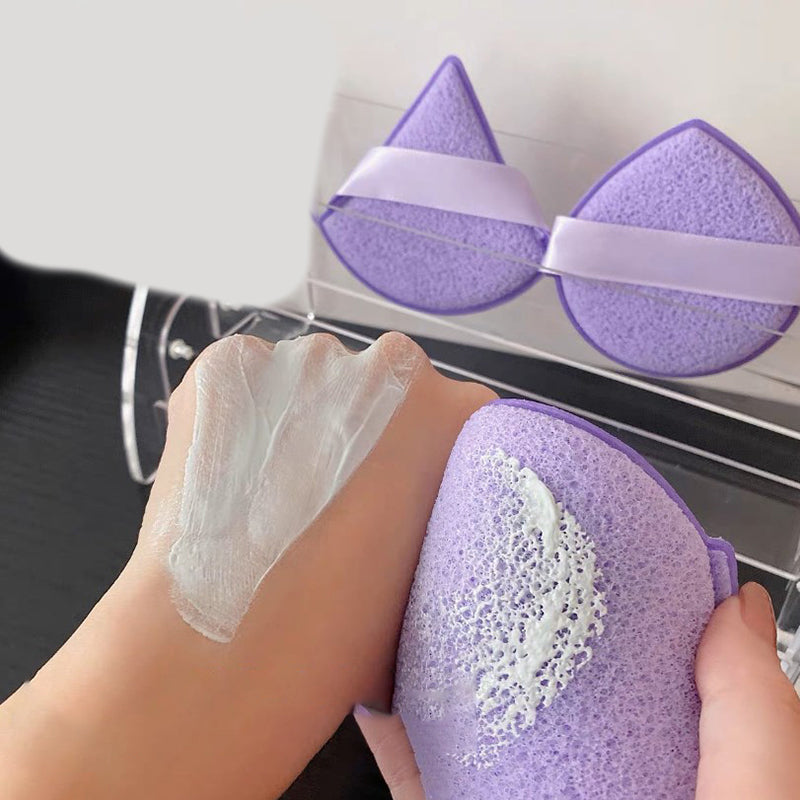 Mini exfoliating face cleansing puff, view 6 - MRSLM