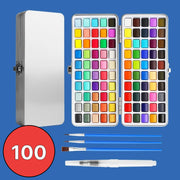 solid watercolor paint set, view 3 - MRSLM