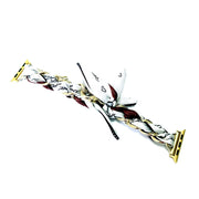 women's watch strap scarf and metal chain, view 10 - MRSLM