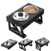 Adjustable dog bowl stand, view 3 - MRSLM