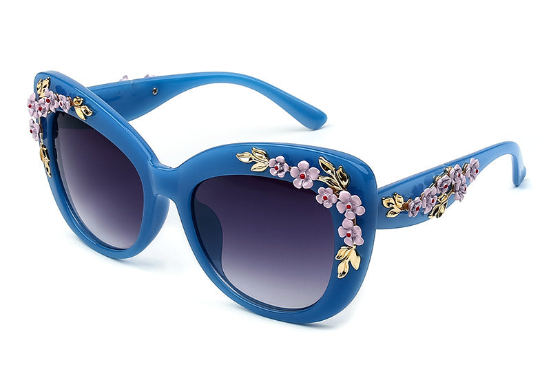 women's flower sunglasses, view 6 - MRSLM