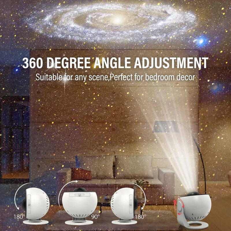Galactic Explorer starry night light projector, view 6 - MRSLM