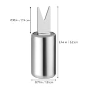 stainless steel corn cob holders, view 2 - MRSLM
