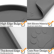 silicone pet feeding mat, view 5 - MRSLM