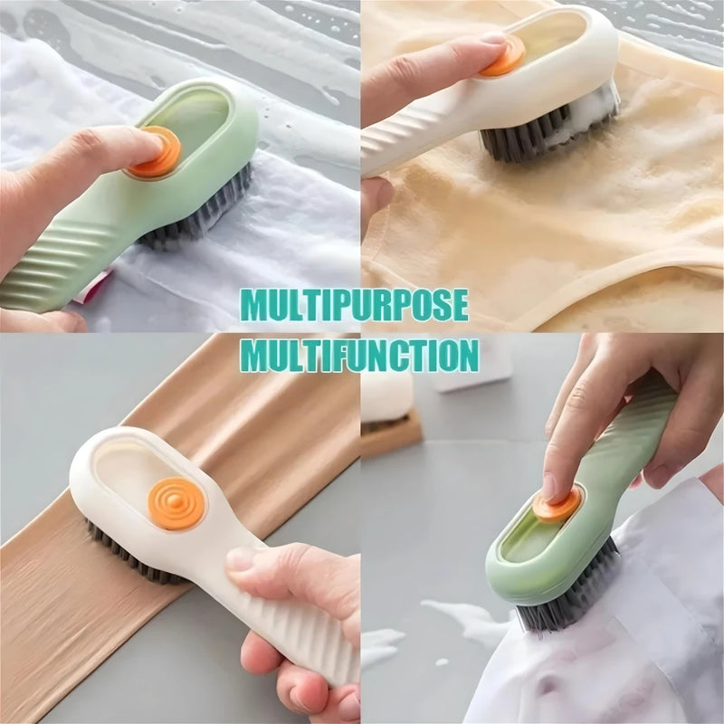 automatic liquid discharge multifunction shoe brush, view 6 - MRSLM